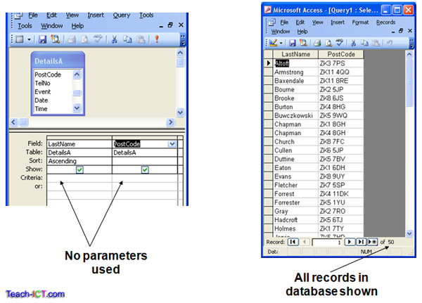 no parameters